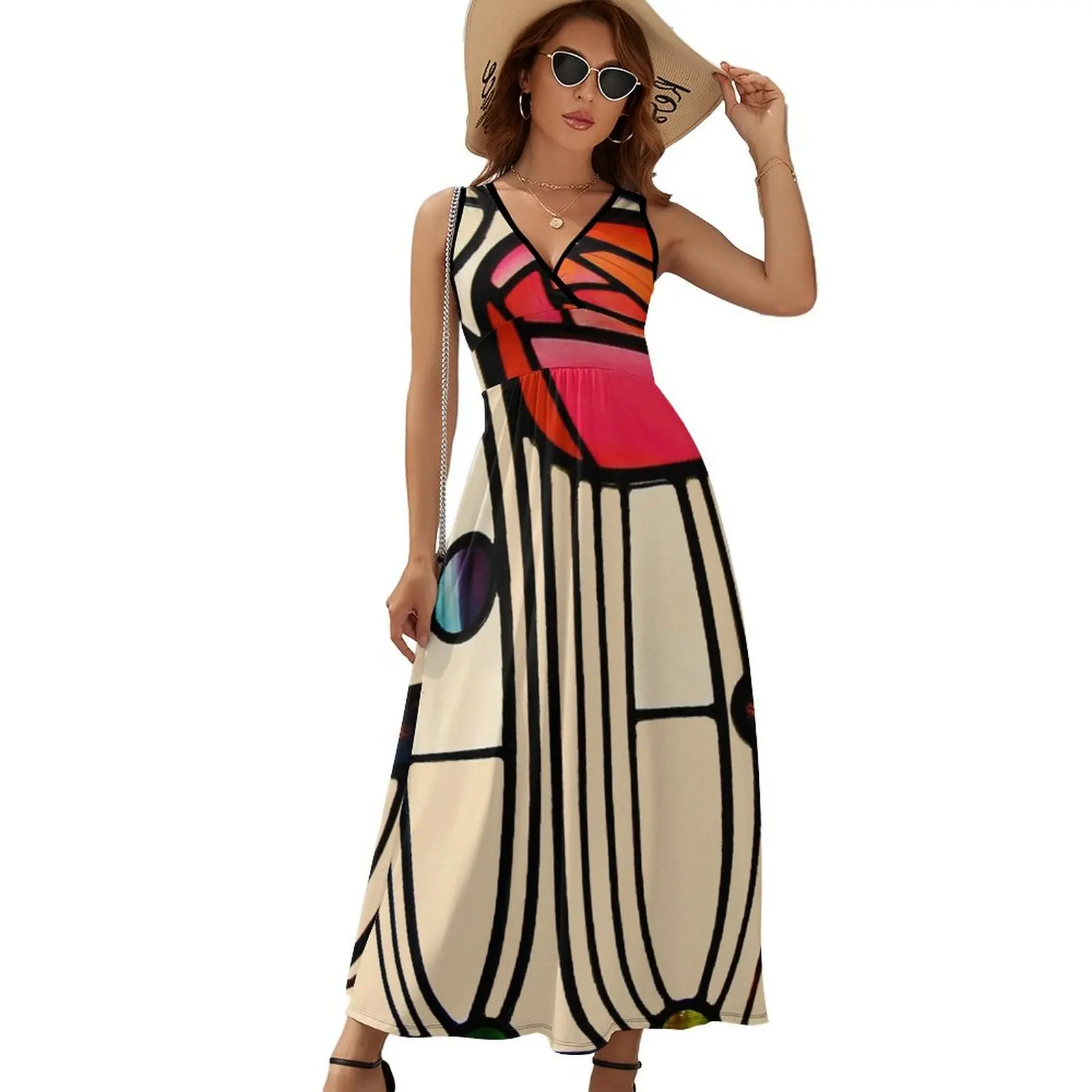 Charles Rennie Mackintosh - Window Sleeveless Dress cute dress Prom gown Dress