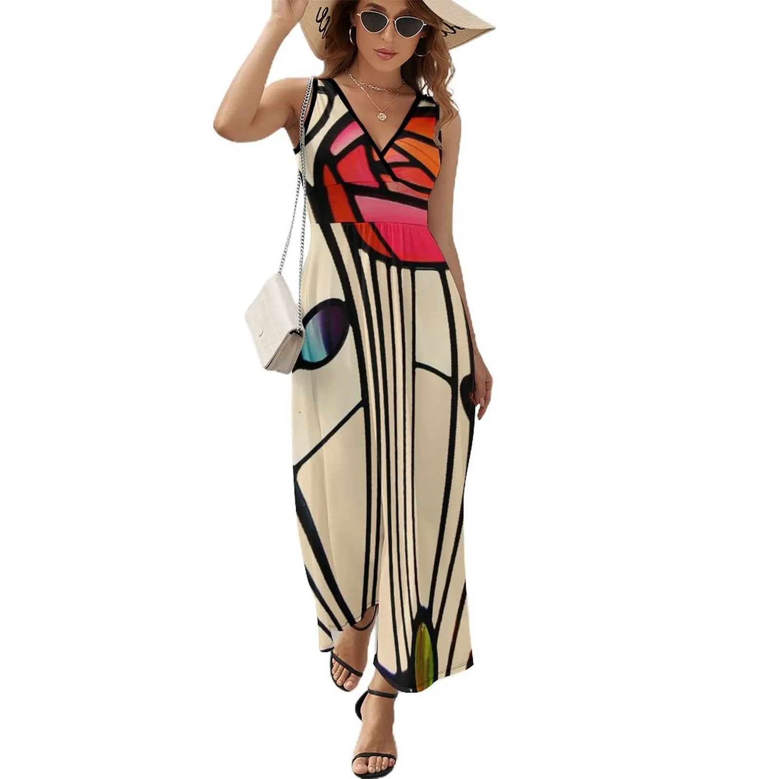 Charles Rennie Mackintosh - Window Sleeveless Dress cute dress Prom gown Dress