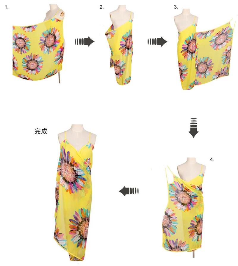 Women Beach Dress Cover-ups Swim Wear Cover Summer Beach Veil Female Ladies Sexy Deep V-Neck Robe Caftan Women Beach Dress Cover-ups Swim Wear Cover Summer Beach Veil Female Ladies Sexy Deep V-Neck Robe Caftan