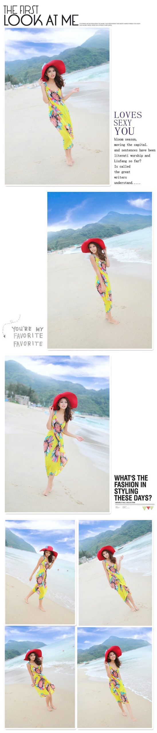 Women Beach Dress Cover-ups Swim Wear Cover Summer Beach Veil Female Ladies Sexy Deep V-Neck Robe Caftan Women Beach Dress Cover-ups Swim Wear Cover Summer Beach Veil Female Ladies Sexy Deep V-Neck Robe Caftan