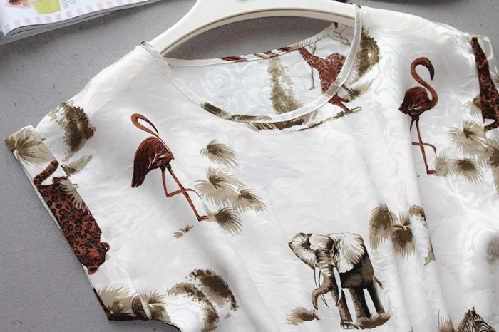 Summer New Arrive High Quality 100% Mulberry Silk Office Lady Blouse Short Sleeved Summer New Arrive High Quality 100% Mulberry Silk Office Lady Blouse Short Sleeved