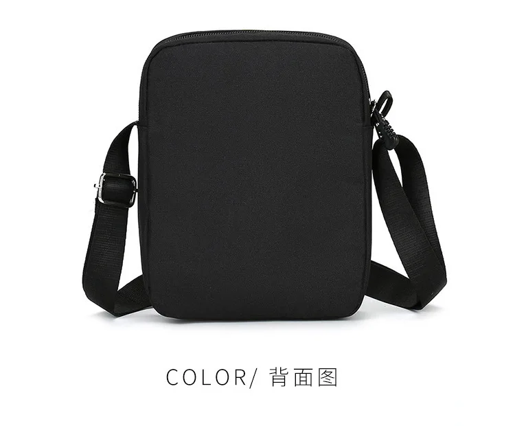 Oxford Shoulder Bag Durable Mini Black Mobile Phone Bag Waist Pack Men Crossbody Bags Man Bag Handbag