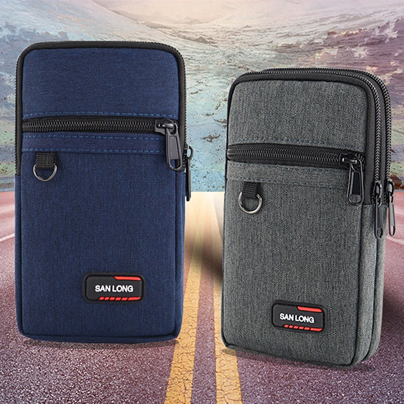 New Waterproof Waist Bag Purse Single/double Layer Outdoor Military Waist Fanny Pack Men Phone Pouch Camping Hunting Bags