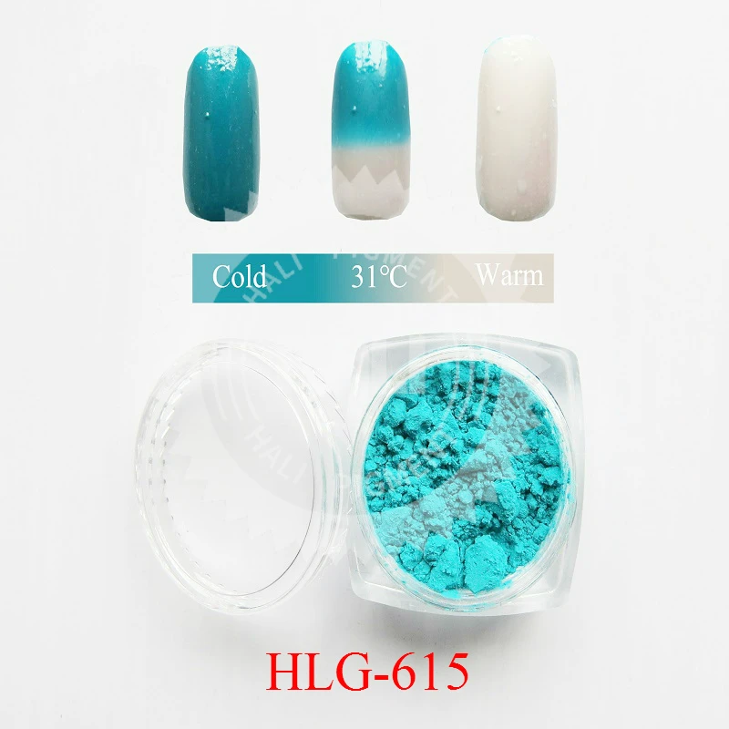 Thermochromic pigment,temperature reactive pigment heat sensitive pigment 10gram per color.