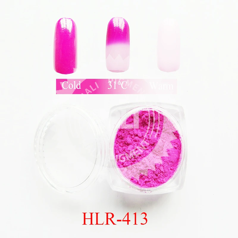 Thermochromic pigment,temperature reactive pigment heat sensitive pigment 10gram per color.