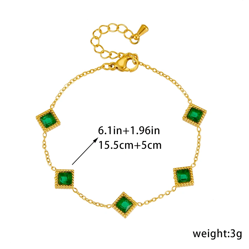 XIYANIKE 316L Stainless Steel Gold Color Five Leaf Flower Charm Bracelet For Women 2023 New Luxury Zircon Clover Bangle Jewelry XIYANIKE 316L Stainless Steel Gold Color Five Leaf Flower Charm Bracelet For Women 2023 New Luxury Zircon Clover Bangle Jewelry