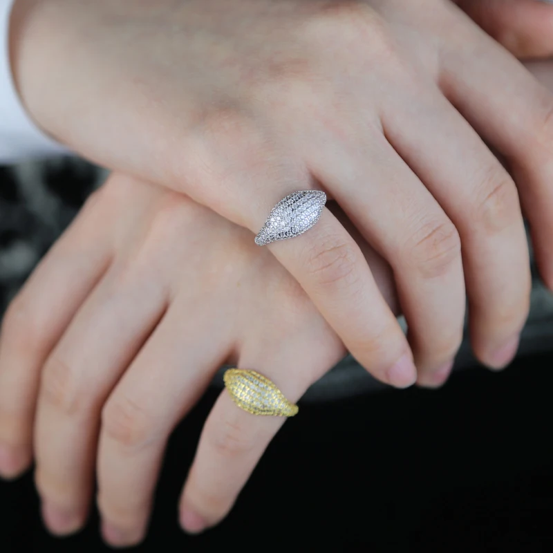 Open Adjusted #5 Little Finger Women Rings Micro Pave CZ Geometric Cute Lovely Small Finger Jewelry Open Adjusted #5 Little Finger Women Rings Micro Pave CZ Geometric Cute Lovely Small Finger Jewelry