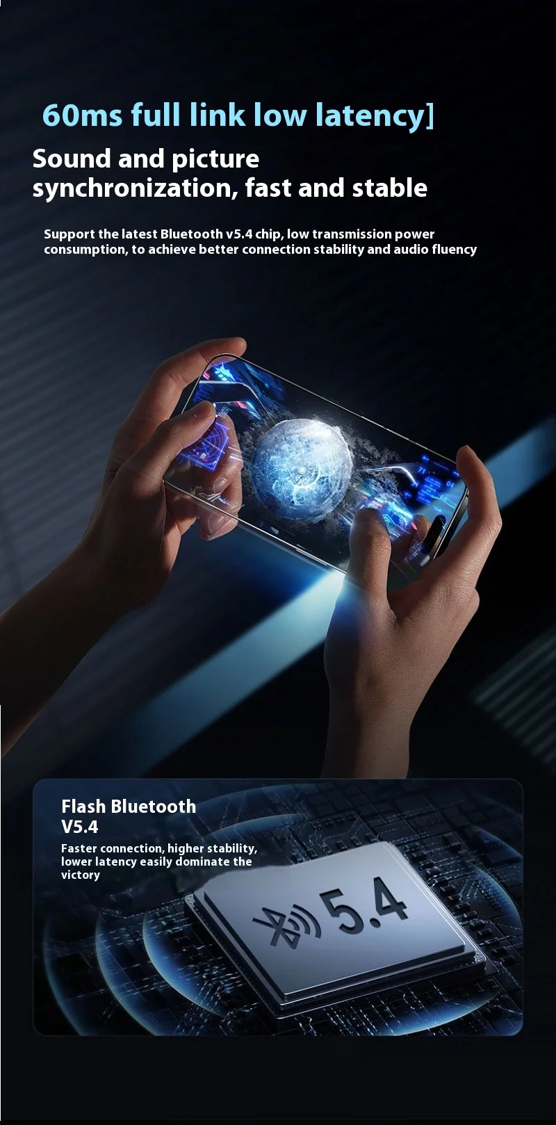 Original XIAOMI Pro13 Wireless Headphones Bluetooth Headset Charging Noise Reduction Earphones Led Display Game Earbuds With Mic