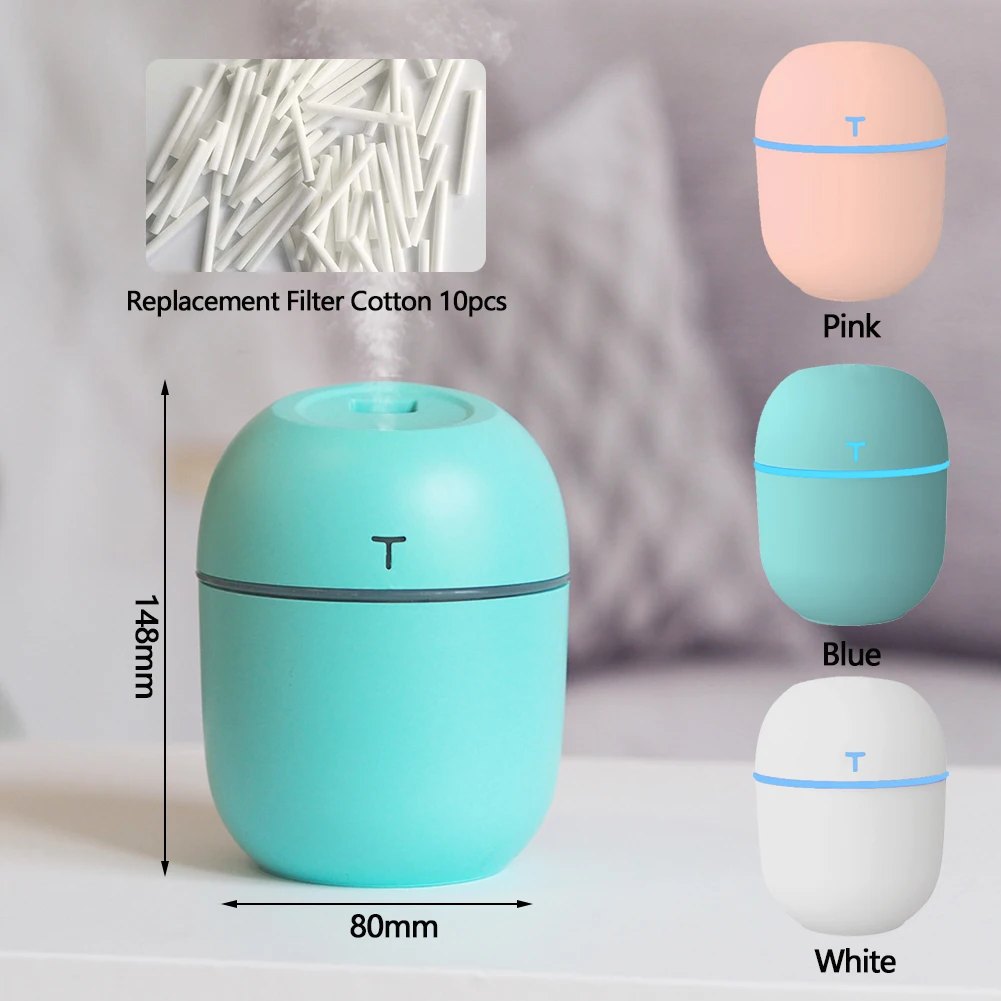 200ML Mini Air Humidifier Ultrasonic Purifier Car Aroma Essential Oil Diffuser USB Mist Maker Portable Home Appliance 200ML Mini Air Humidifier Ultrasonic Purifier Car Aroma Essential Oil Diffuser USB Mist Maker Portable Home Appliance