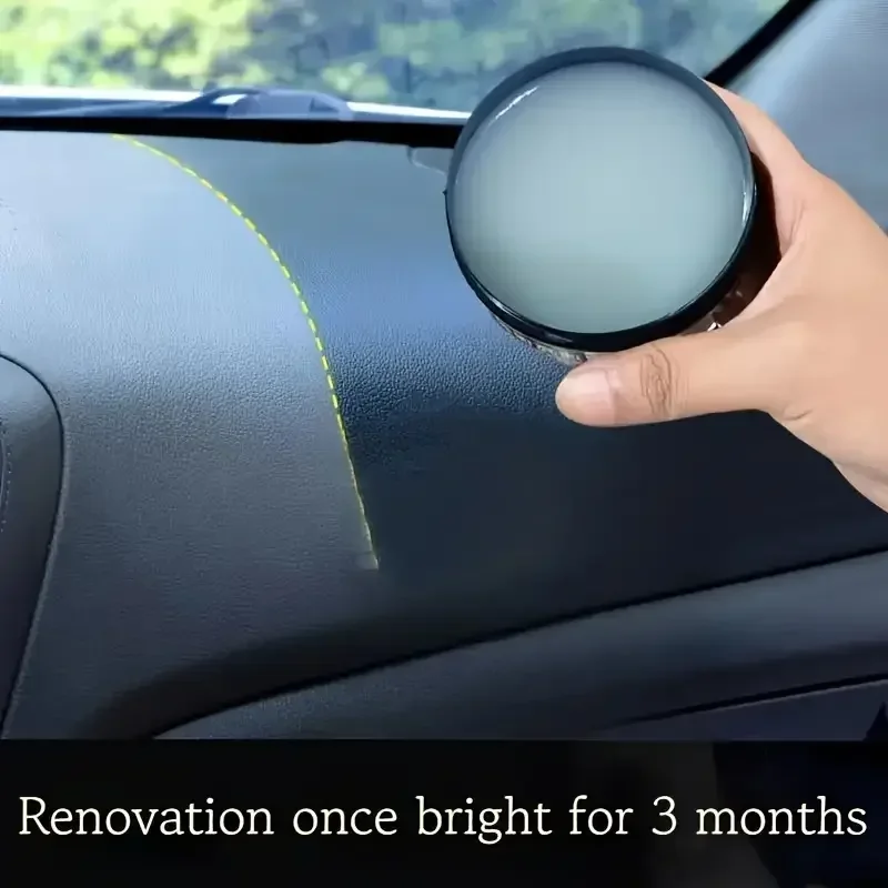 Car Plastic Restorer Back To Black Gloss Auto Interior Leather & Panel Renewal Wax Coating Agent Auto Polish And Repair Coating