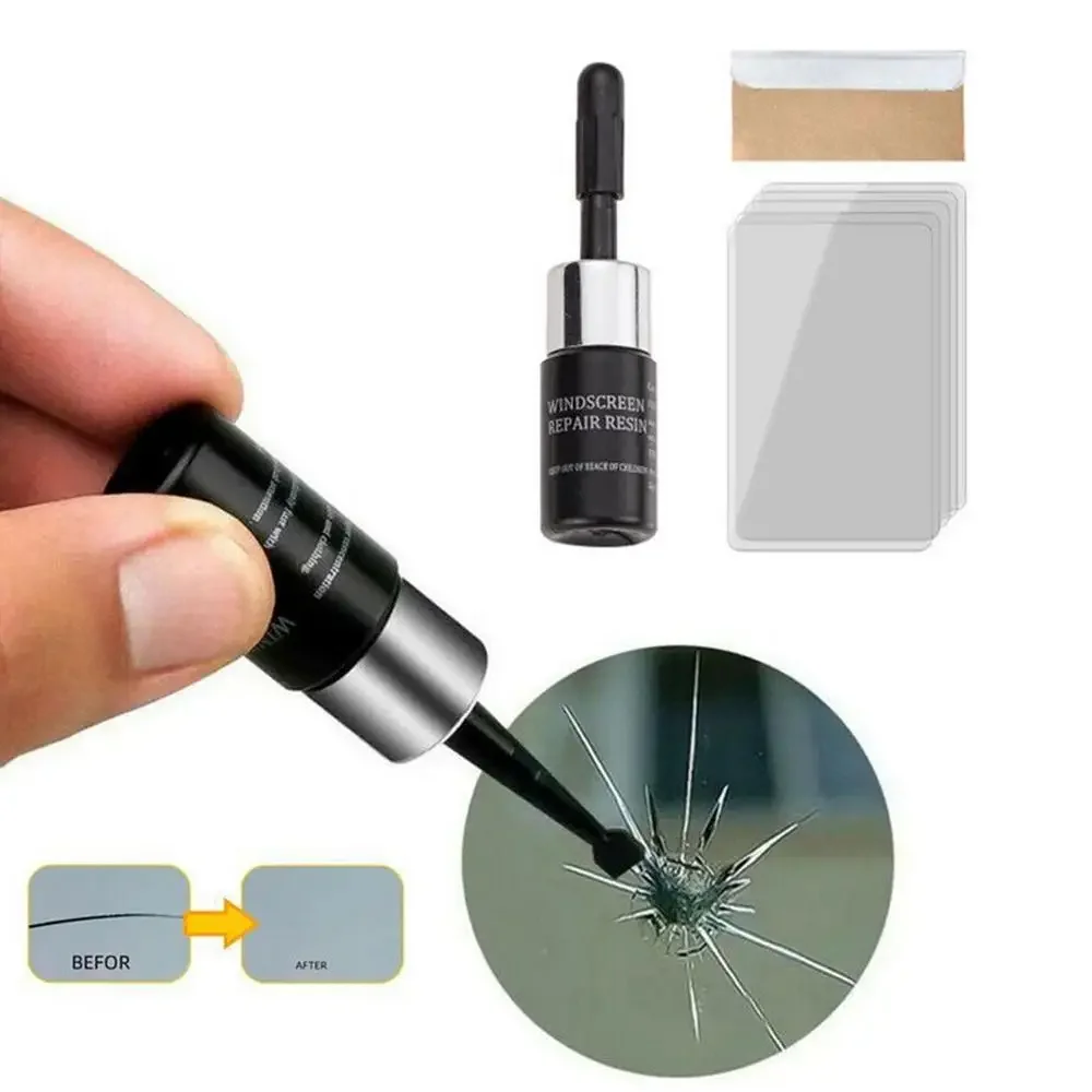 DIY Car Windshield Cracked Repair Tool Upgrade Auto Glass Repair Fluid Auto Window Scratch Crack Restore Car Accessories