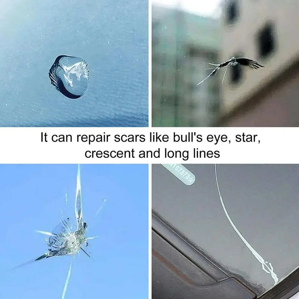 DIY Car Windshield Cracked Repair Tool Upgrade Auto Glass Repair Fluid Auto Window Scratch Crack Restore Car Accessories